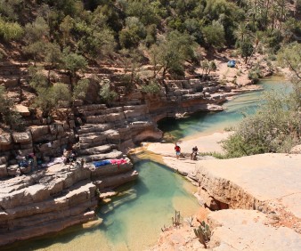 Atlas mountains hiking