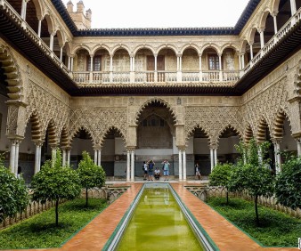 Alcazar of Cordoba in Spain